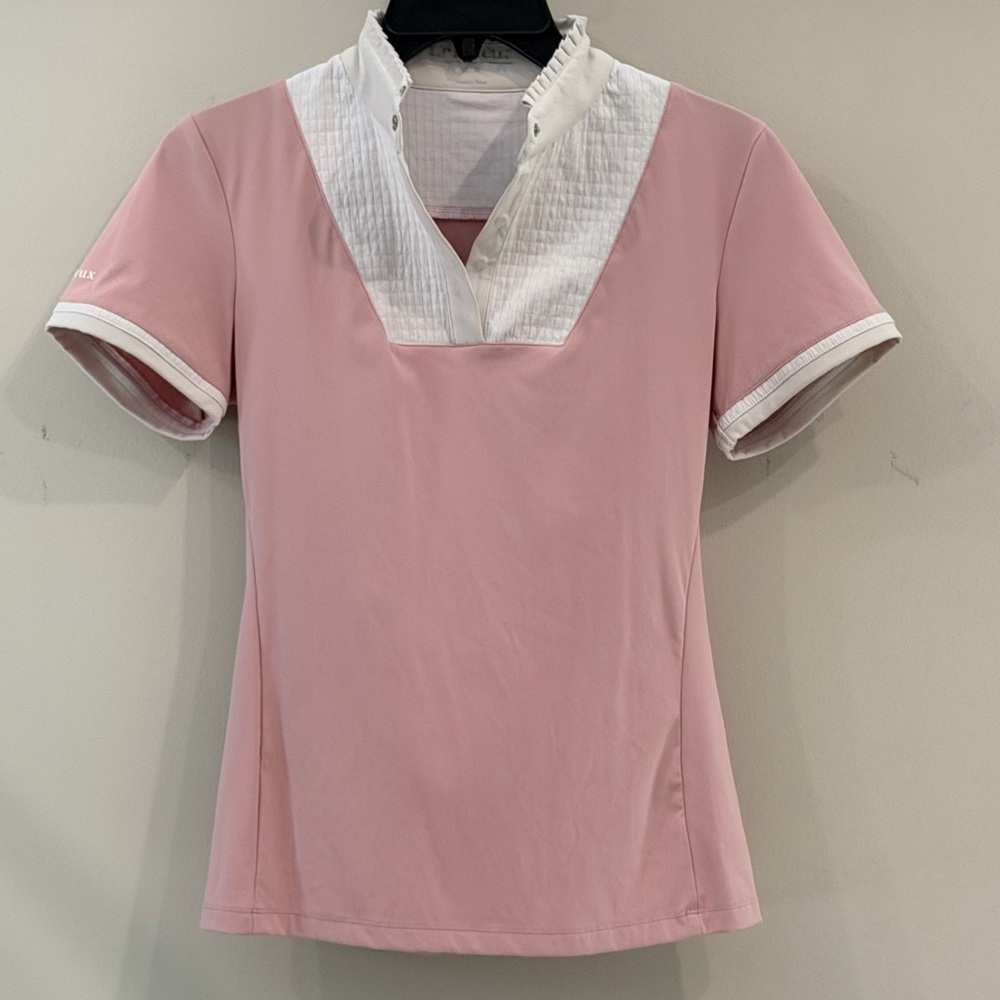 LeMieux Sophia Short Sleeve Competition Show Shirt in Blossom